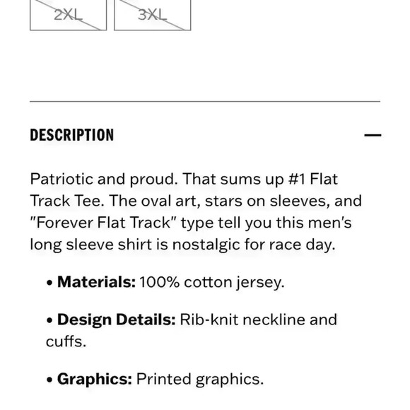 Harley- Davidson Forever Flat Track, long sleeve T-shirt, size medium - Picture 6 of 6